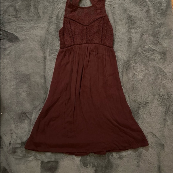 Maroon  Abercrombie & Fitch dress - Picture 3 of 5